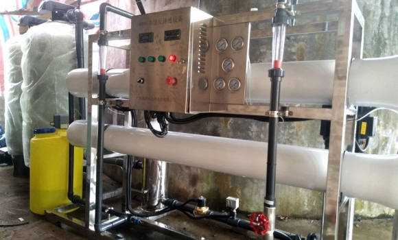 養殖場井水凈化設備 4噸每小時 反滲透 純凈水設備