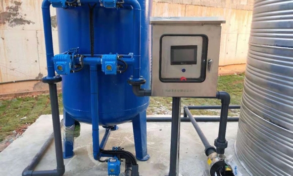 壓力式一體化凈水器,石英砂過濾器，井水凈化設備 全自動壓力式凈水器