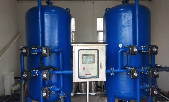 農村飲水壓力式凈化過濾系統