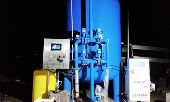 農村井水壓力式凈水消毒設備