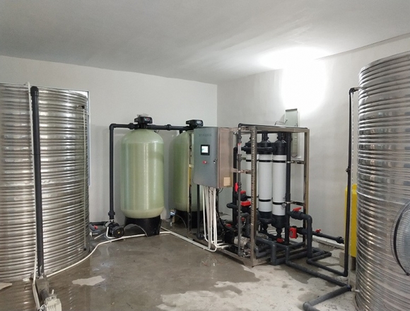 農村5噸井水凈化設備